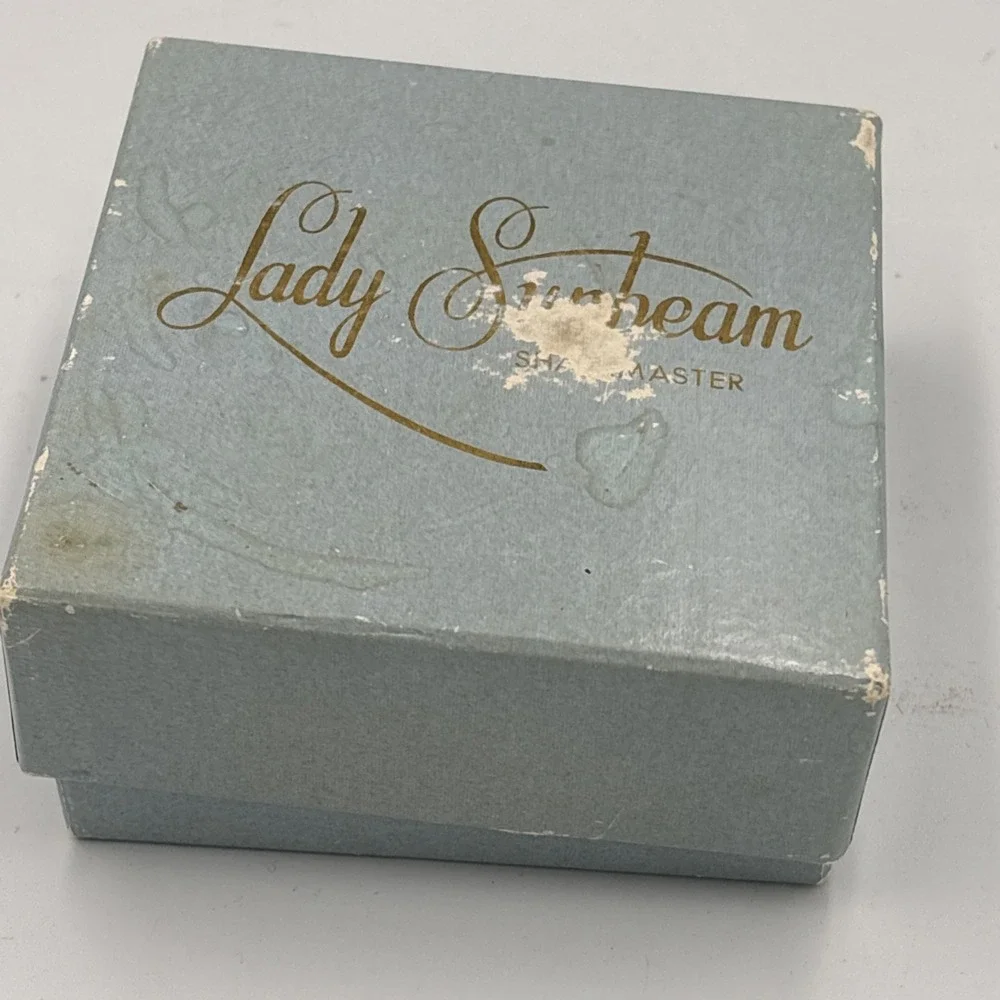 Lady Sunbeam ShaveMaster‎ Shaver Model LS1 Turquoise with Box